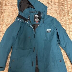 DOPE Women's teal Ski Jacket